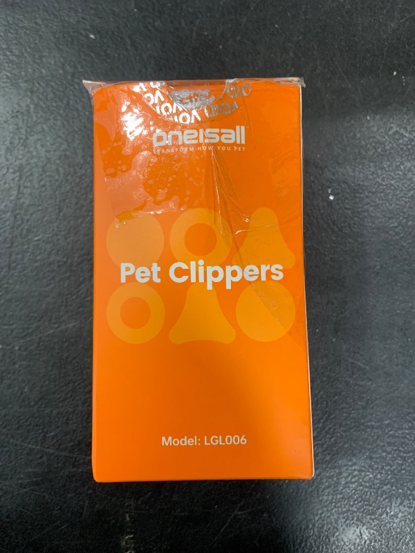 Photo 1 of oneisall Quiet Pet Clippers, Cat Clippers for Matted Hair, Cordless Cat Hair Trimmer for Paw, Waterproof Pet Trimmers for Cats, Pet Shaver for Dogs and Cats