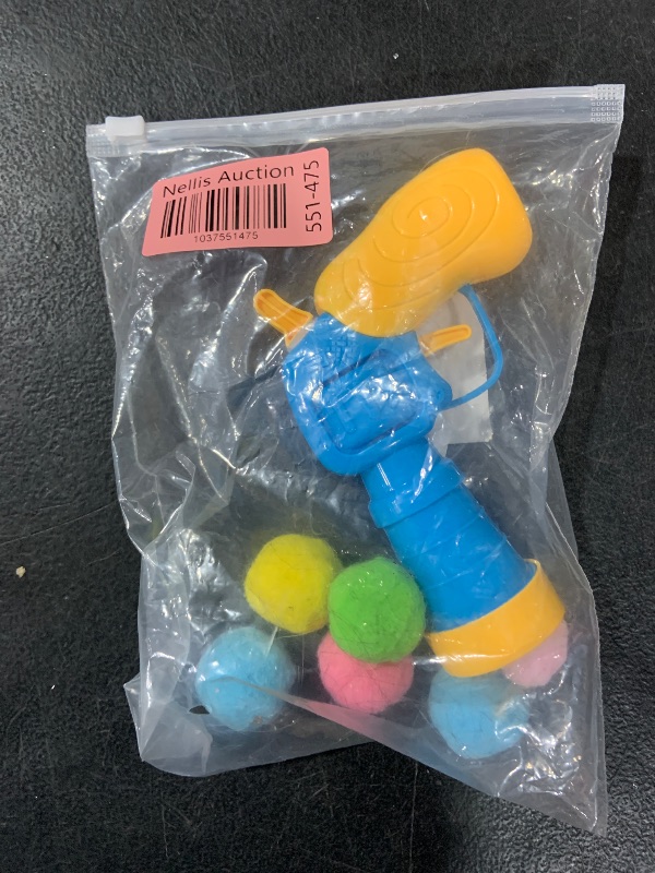 Photo 1 of MeoHui 31Pcs Cat Ball Toy Launcher Gun,Cat Balls Fetch Toy,30Pcs Plush Fuzzy Balls Launcher Cat Toy for Cats with 1 Gun,Funny Interactive Cat Toys for Bored Indoor Adult Cats,Cute Kitten Kitty Toys