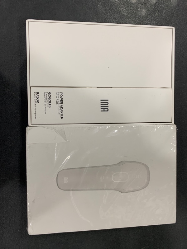 Photo 1 of INIA Laser Hair Removal with Ice-Cooling Care for Women and Men, Painless at-Home IPL Hair Remover for Coarse Hair in Bikini and All Body Areas, Latest Generation for Effective Results (Pink)