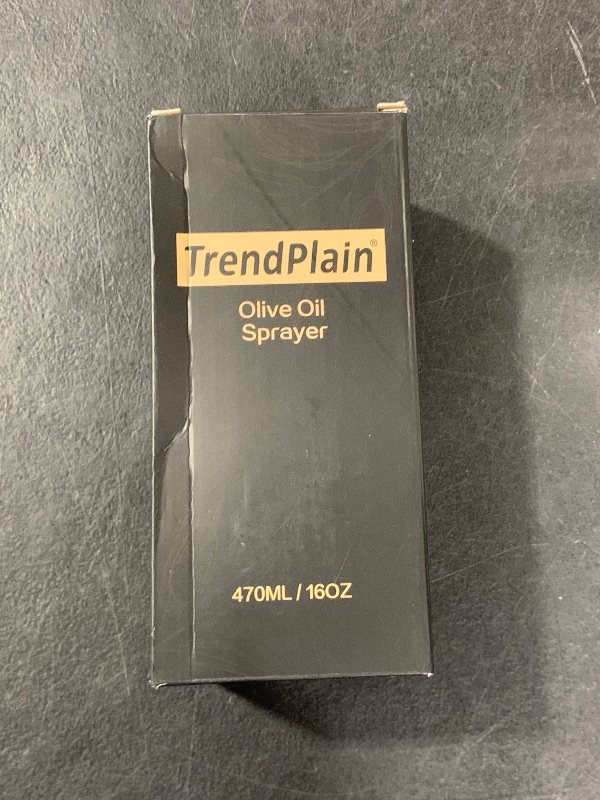 Photo 1 of TrendPlain 16oz/470ml Glass Olive Oil Sprayer for Cooking - 2 in 1 Olive Oil Dispenser for Kitchen Gadgets, Air Fryer, Salad, and BBQ - Yellow