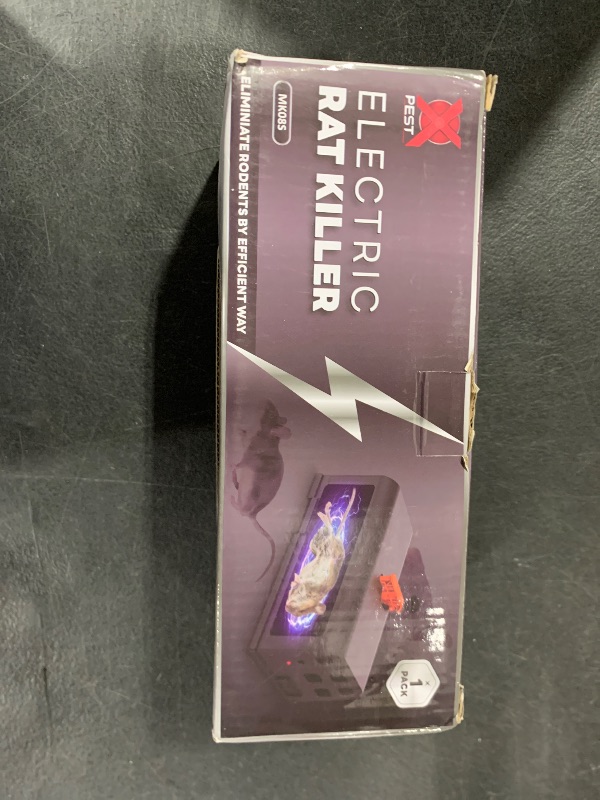 Photo 1 of Electric Mouse Trap Zapper, Rat Traps Indoor for Home, Electronic Humane Mouse Killer, Effective Rat Zapper for Rodent and Mice - No Touch Reusable Mice Trap to Protect Your Home