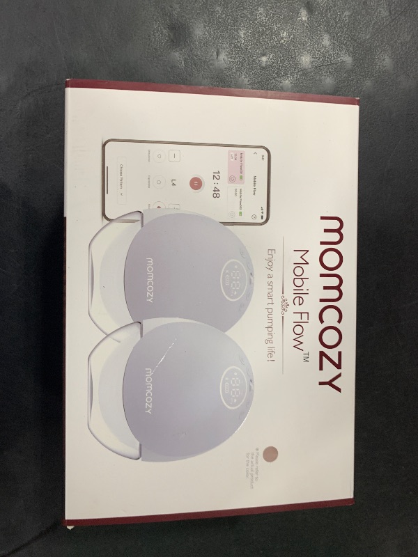 Photo 1 of Momcozy Breast Pump Hands Free Upgraded Mobile Flow | M9, App Discreet Control with Personalized Multi-Modes & 15 Levels, Wearable Breast Pump 24mm, 2 Pack Cozy Red