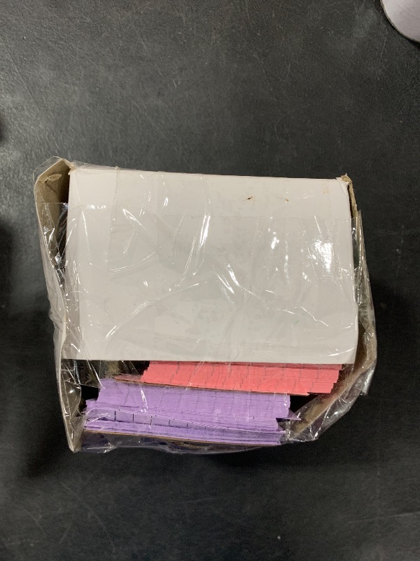 Photo 1 of 500PCS Colored Index Cards, 3x5 Inches Flash Cards with Ring, Lined on Both Side Notecards Ruled Study Card Flashcards Heavy Note Cards for Studying, Learning, School, College