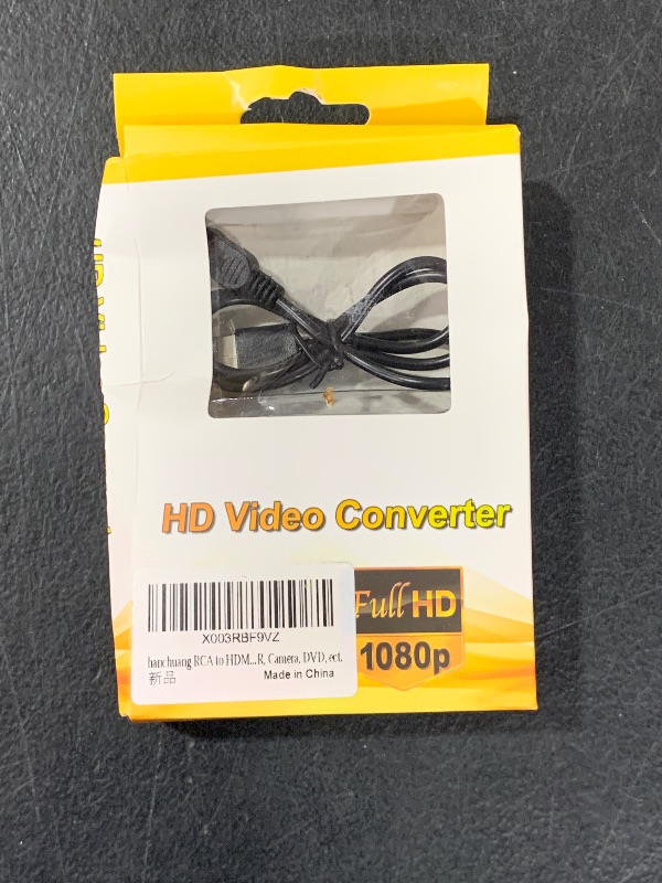 Photo 1 of hanchuang RCA to HDMI, AV to HDMI Converter, 1080P Mini RCA Composite CVBS Video Audio Converter Adapter Support PAL/NTSC for PS2, PS3, N64, Wii, STB, Xbox, VHS, VCR, Camera, DVD, ect.