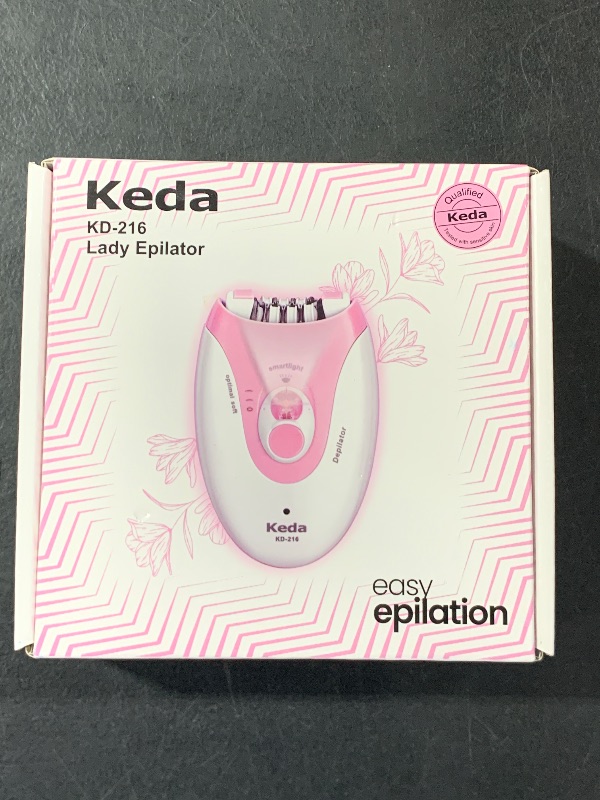 Photo 1 of Epilator for Women, Epilators with LED Light, 2 Speed Hair Removal Device, Facial Hair Removal for Women, Cordless, Facial Hair Removal Rechargeable, for Epilator Bikini, Face, Arm, Legs, Armpits