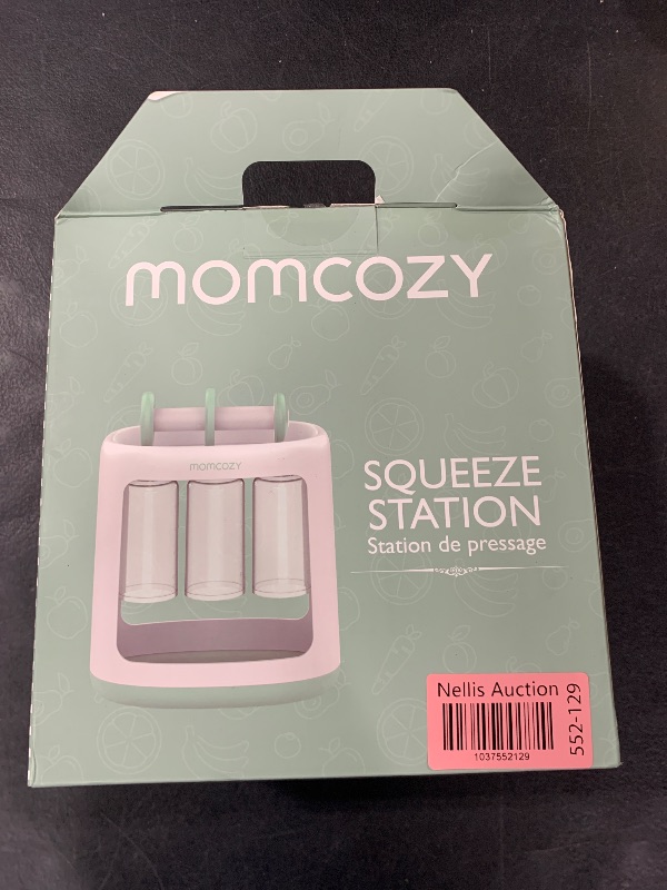 Photo 1 of Momcozy Squeeze Station For Homemade Baby Food,Pouch Filling Station For Puree Food For Babies&Toddlers,No Food Splashing,Dishwasher Safe,BPA-Free,With Reusable Bags
