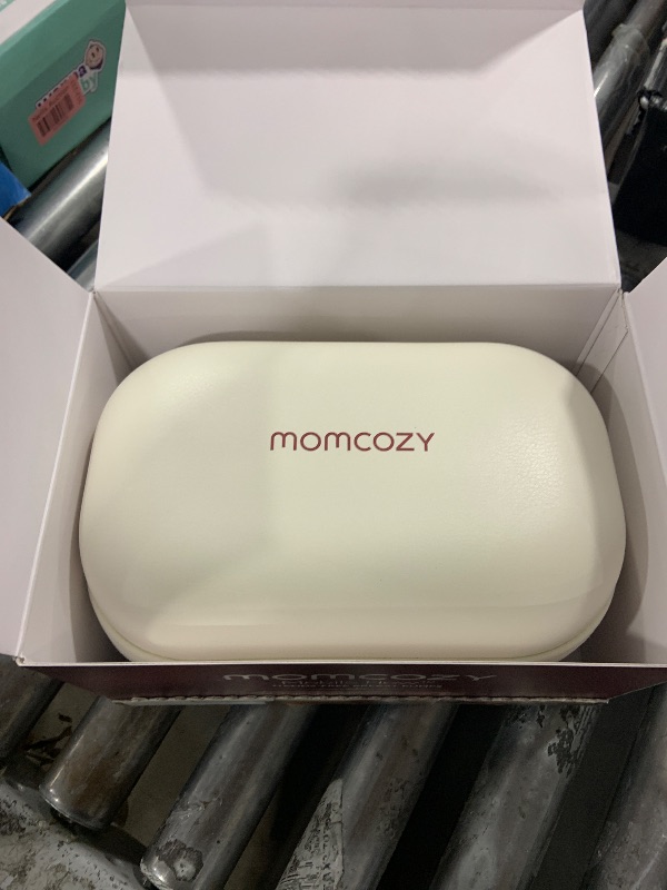 Photo 1 of Momcozy Breast Pump Hospital-Grade, Hands Free Breast Pump App with Leak-Proof DoubleFit Flange, Personalized Multi-Modes & 15 Levels, 2 Count