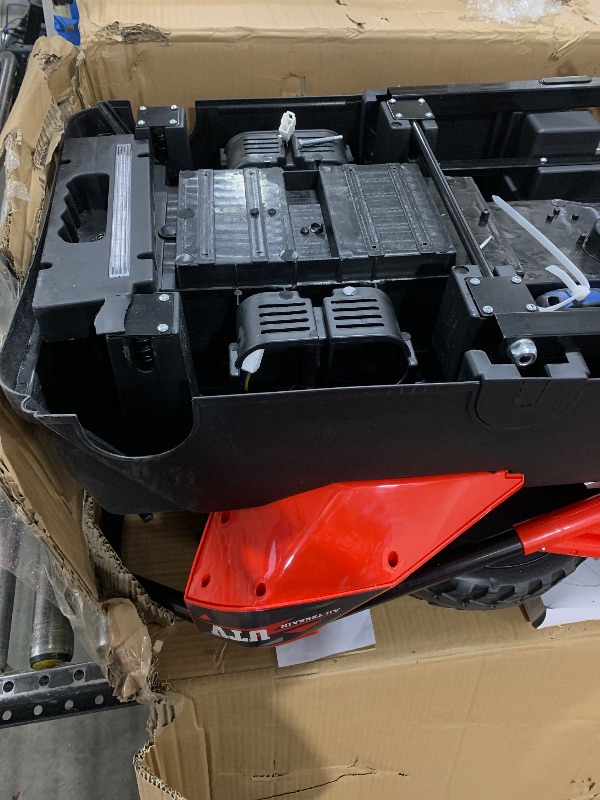 Photo 1 of 24V Ride On Toys for Big Kids, 4 Eva Wheels Utv, 4x200W 6MPH Powerful Electric Car w/Parent Remote, 4 Shock Absorbers