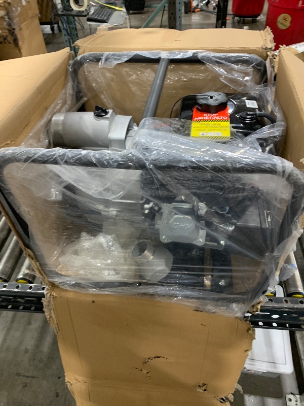 Photo 1 of Red Lion 6RLAG-3LTT 208cc, 285 GPM OHV Engine Driven Aluminum Trash Pump, 3-Inch MNPT Suction and Discharge, Black