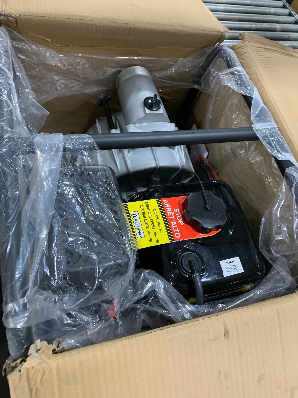 Photo 1 of Red Lion 6RLAG-3LTT 208cc, 285 GPM OHV Engine Driven Aluminum Trash Pump, 3-Inch MNPT Suction and Discharge, Black