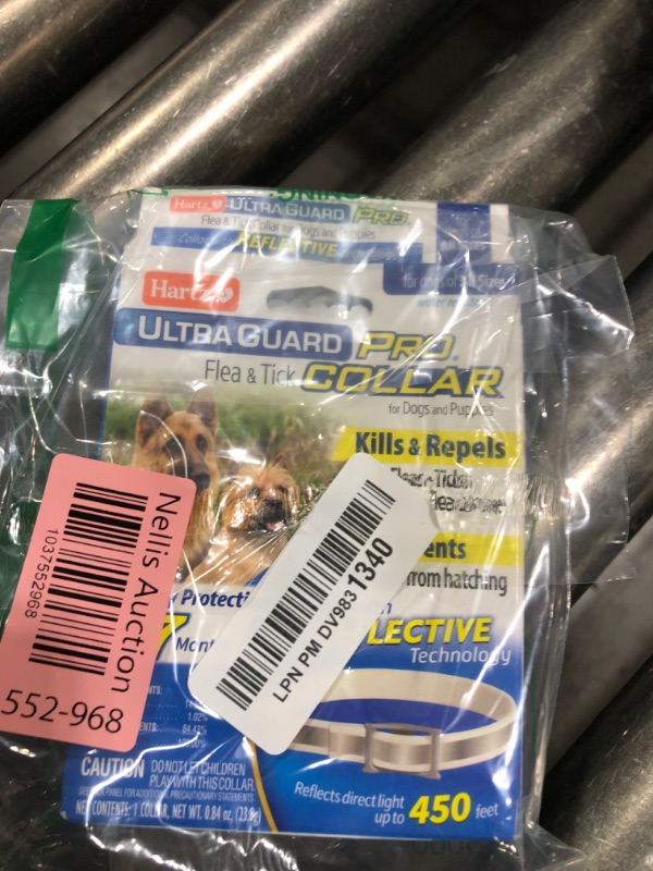 Photo 1 of Hartz UltraGuard Pro Reflective Flea & Tick Collar for Dogs and Puppies, 7 Month Flea and Tick Prevention Per Collar, 1 Count