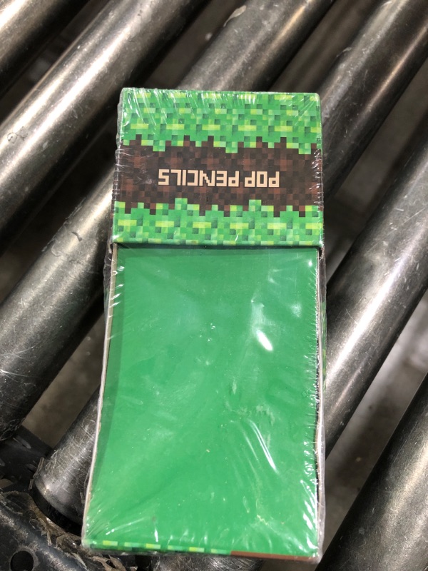Photo 1 of TINYMILLS 24 Pcs Pixel Miner Themed Multi Point Pencils Party Favor Mine Pixel Craft Back to School Pencils Classroom Rewards Prizes Goody Bag Treat Bag Stuffers