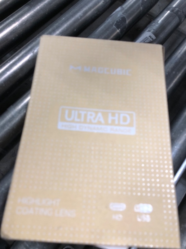 Photo 1 of Magcubic HY300PRO Mini Projector with WiFi and Bluetooth, 4K Support Smart Portable Projector Auto Keystone , Air Mouse Remote, Voice Control, 180 Degree Rotation, Home Video Proyector Android 11