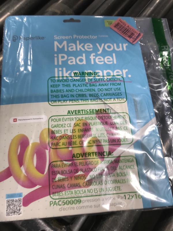 Photo 1 of Paperlike 2.1 Screen Protector (2x) for iPad Pro 11" (2020/21/22) & iPad Air 10.9" 4th & 5th Generation for an authentic paper-feel