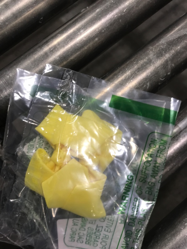 Photo 1 of NYFASHION101 Toddlers' Girls' Smooth Grosgrain Ribbon Bow Alligator Clip, Lemon Yellow