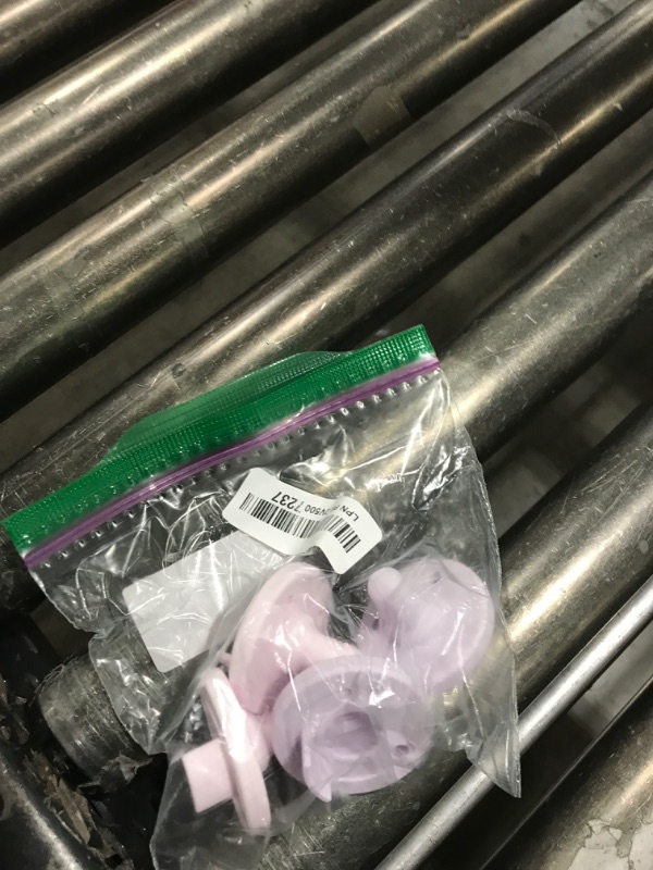 Photo 1 of Philips Avent Soothie 0-3 Months Orthodontic Baby Pacifiers, 100% Silicone Pacifiers, One Piece, BPA-Free, 2 Lilac and 2 Pink, 4 Pack, Model SCF190/70