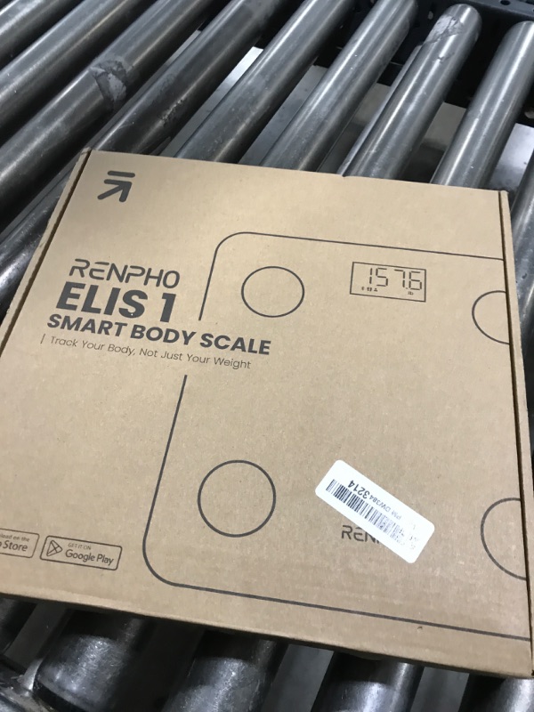 Photo 1 of RENPHO Smart Scale for Body Weight, FSA HSA Eligible, Digital Bathroom Scale BMI Weighing Bluetooth Body Fat Scale, Body Composition Monitor Health Analyzer with Smartphone App, 400 lbs - Elis 1