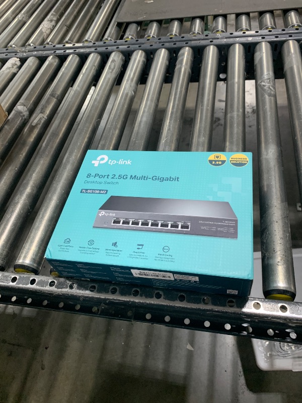 Photo 1 of TP-Link TL-SG108-M2 - 8 Port Multi-Gigabit Unmanaged Network Switch, Ethernet Splitter, ?.??? Bandwidth