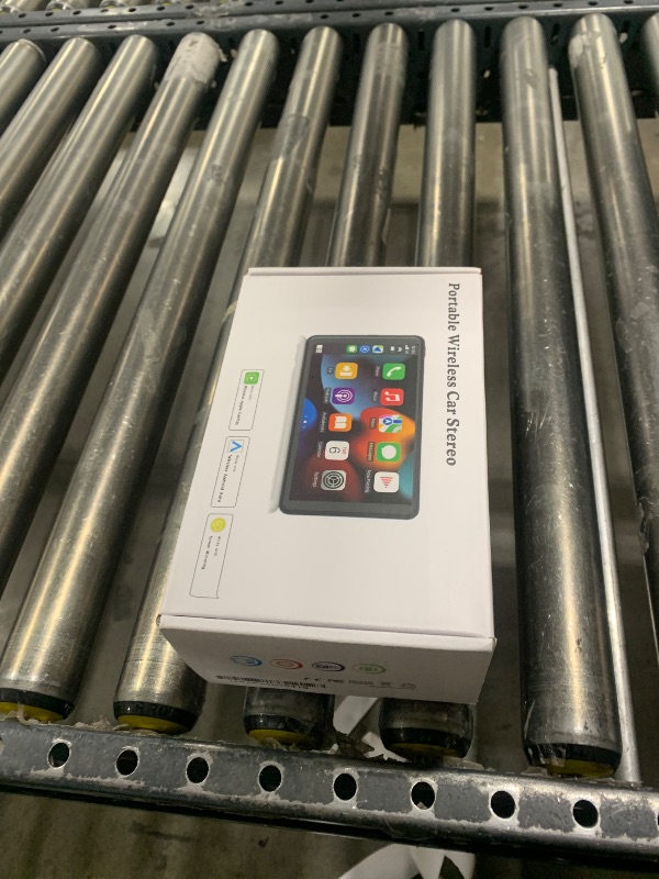 Photo 1 of Portable Wireless with Apple CarPlay and Android Auto Screen for Car, 7" HD Touch Screen Car Stereo 