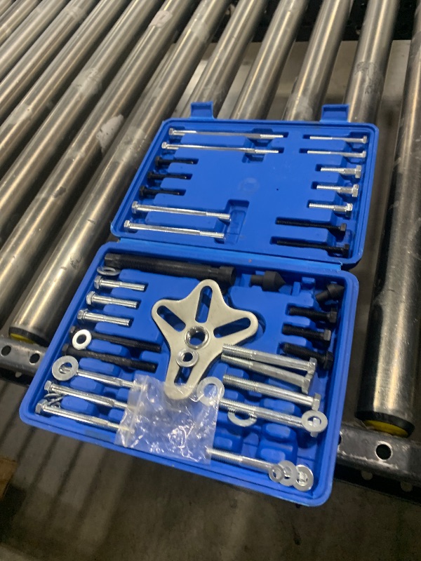 Photo 1 of Thorstone 46pcs Harmonic Balancer Puller Set, Steering Wheel Flywheel Crankshaft Pulley Puller