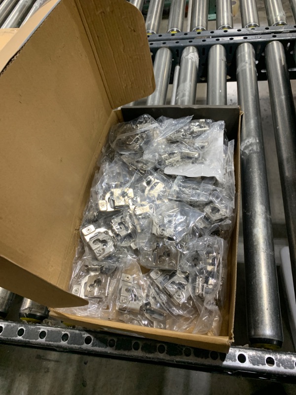 Photo 1 of 60 Pack 12/16" Overlay Concealed Hinge, Cold Rolled Steel