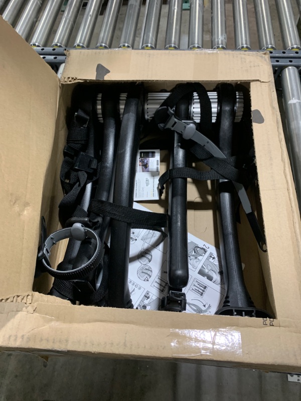 Photo 1 of Saris Bones Car Trunk Bicycle Rack Carrier, Mounts 2 Bikes, Black - Durable, Rust-Free, Anti-Sway Straps, Fits Most Vehicles