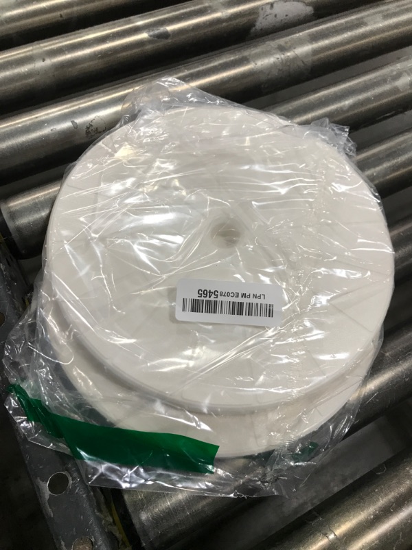 Photo 1 of AR-PRO (2-Pack Swimming Pool Skimmer Cover - 9" Universal Round Pool Skimmer Lid Cover - Exact Replacement for 9 1/8" Skimmer Valve Lids and Spa Lids (White)