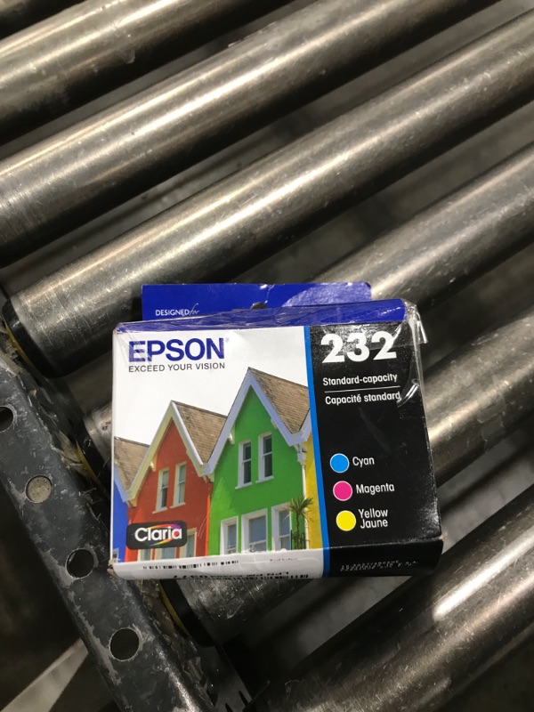 Photo 1 of Epson 232 Claria Ink Standard Capacity Color Combo Pack (T232520-S) Works with Workforce WF-2930, WF-2950, Expression XP-4200, XP-4205