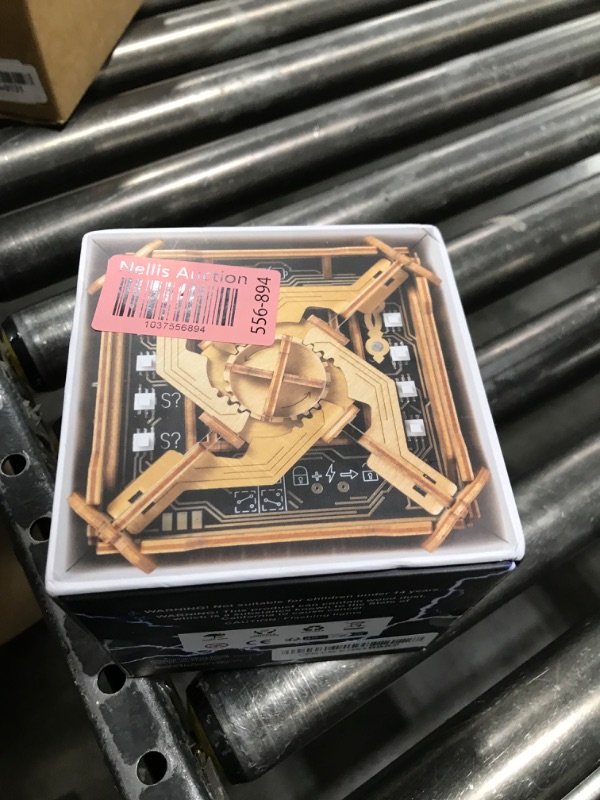 Photo 1 of PUZZLE POTATO Tesla Box - Electronic Puzzle Box - Escape Room Game in a Box - Brain Teaser - 3D Wooden Puzzle for Adults - Money Puzzle Box for Cash Gift - Birthday GiftBox MoneyBox