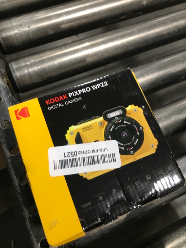 Photo 1 of KODAK PIXPRO WPZ2 Rugged Waterproof Shockproof Dustproof WiFi Digital Camera 16MP 4X Optical Zoom 1080P Full HD Video Vlogging Camera 2.7" LCD (Blue)