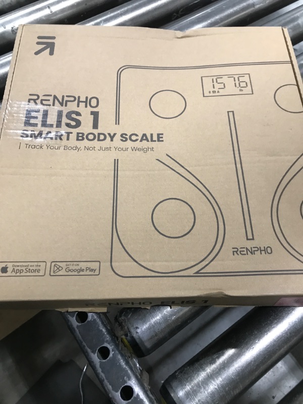 Photo 1 of RENPHO Smart Scale for Body Weight, FSA HSA Eligible, Digital Bathroom Scale BMI Weighing Bluetooth Body Fat Scale, Body Composition Monitor Health Analyzer with Smartphone App, 400 lbs - Elis 1