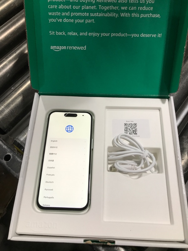 Photo 1 of Apple iPhone 15, 128GB, Green - Unlocked (Renewed Premium)