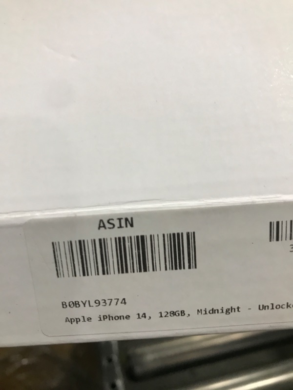 Photo 1 of Apple iPhone 14, 128GB, Midnight - Unlocked (Renewed Premium)