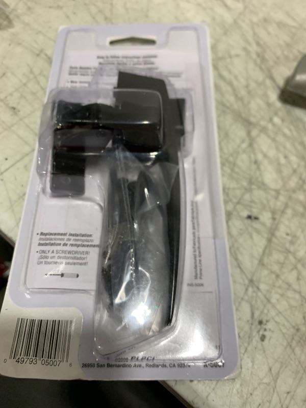 Photo 1 of Prime Line K5007 Black Push Bottom Latch