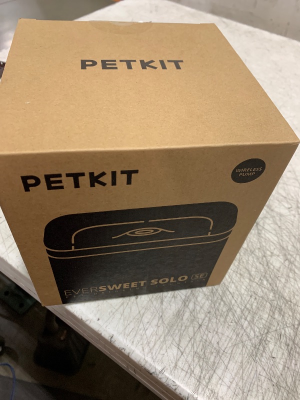Photo 1 of PETKIT New Cat Water Fountain with Wireless Pump, Ultra Quiet 65oz/1.85L Pet Water Fountain for Cats and Dogs Inside, Detachable Design Easy to Clean and Assemble, Filters Included