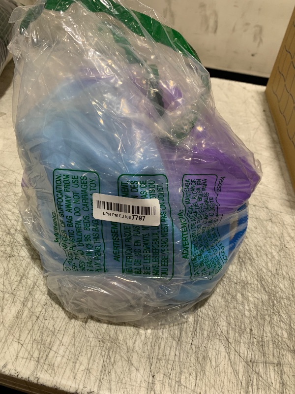 Photo 1 of APEXUP Yoga Ball Exercise Ball, Heavy Duty Gym Ball for Fitness, Balance, Core Workout, Physical Therapy (M (19"~22") 55cm, Blue Purple)
