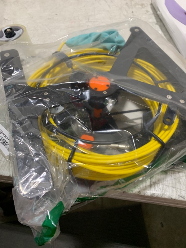 Photo 1 of Sewer Camera 100FT,4.3" HD Screen,SYANSPAN 23mm Endoscope Camera with Light,16GB DVR, Portable Drain Camera with 8500mAh Battery,Ideal for Plumbers and Homeowners