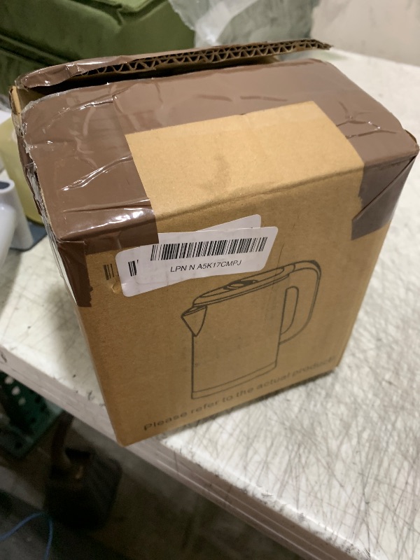 Photo 1 of 0.5L Small Portable Electric Kettles for Boiling Water, Stainless Steel Travel Kettle, Fast Boil Teapot, Boil-Dry Protection & Auto Shut-Off, Perfect For Traveling Cooking, Coffee, Tea, Eggs(Green)