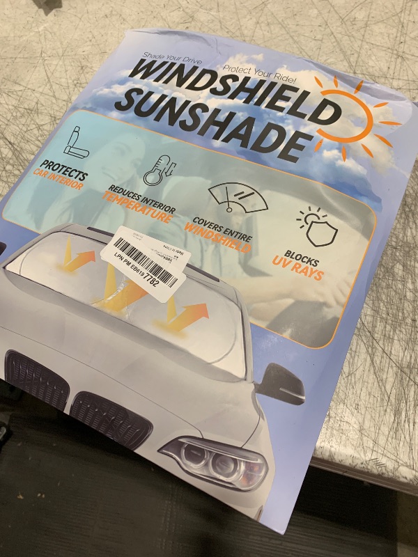 Photo 1 of Sun Shade for Sportage Windshield Sunshades for 2022 2023 2024 2025 Kia Sportage SUV Windshield Cover Front Window Shields 240T Silver Coating Protector Sun Visor Blocks UV Rays Car Accessories