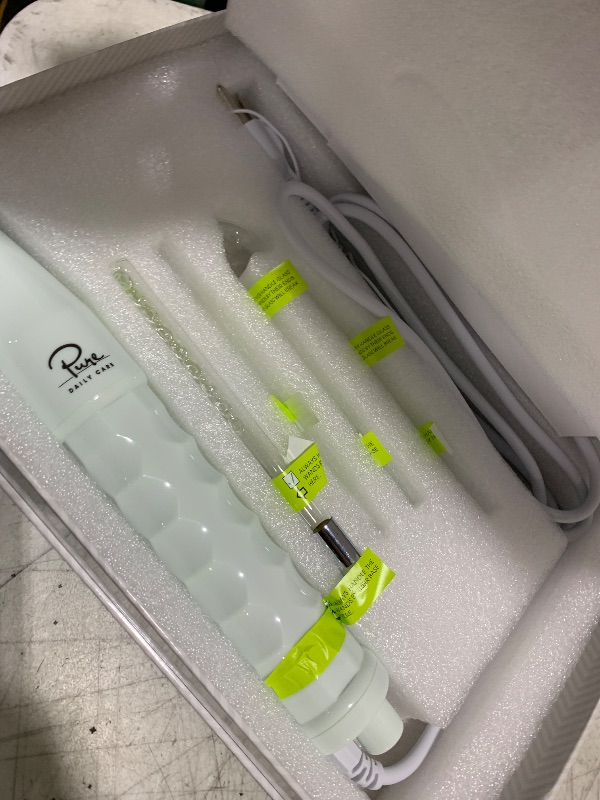 Photo 1 of NuDerma Handheld Skin Therapy Wand Machine w/Neon – Anti-Aging - Skin Tightening - Wrinkle Reducing - Dark Circles – Clarifying - Hair & Scalp Stimulator
