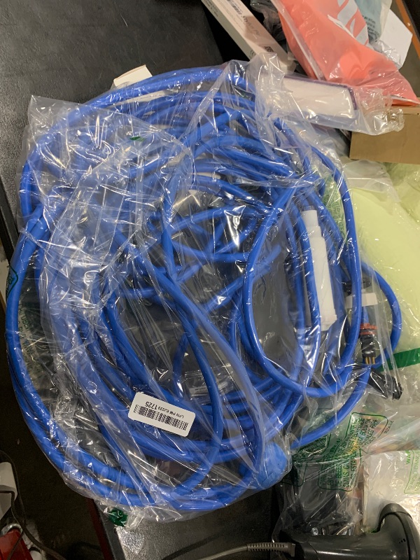 Photo 1 of 99958906-DIY Cable and Swivel - 3 Wire - for Dolphin Robotic Pool Cleaners Active 30, 30i, 40, S300i, S400, T45, T55i Compatible with Wi-Fi/Bluetooth - 60ft(18M)