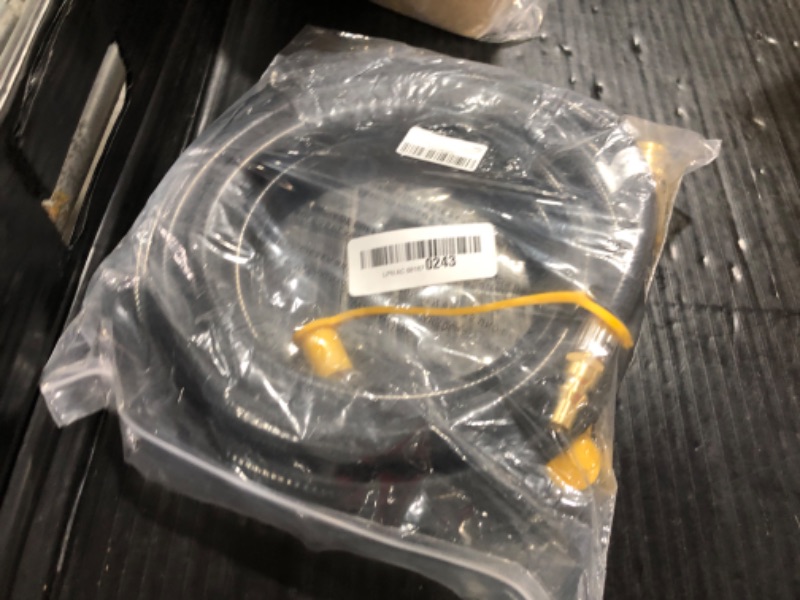 Photo 1 of DOZYANT 12FT Propane Quick Hose Disconnect Conversion Kit for Weber Q Grill, Easy Connects to RV Trailer Low Pressure System