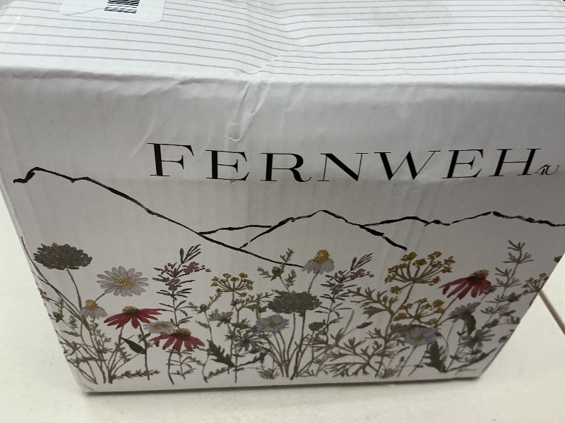 Photo 1 of SENSORY4U Tin Recipe Box Holder With Cards - Wildflower Print - Includes 100 4X6 Cards and 12 Dividers - Beautiful Decorative Tin Box Flower Gift