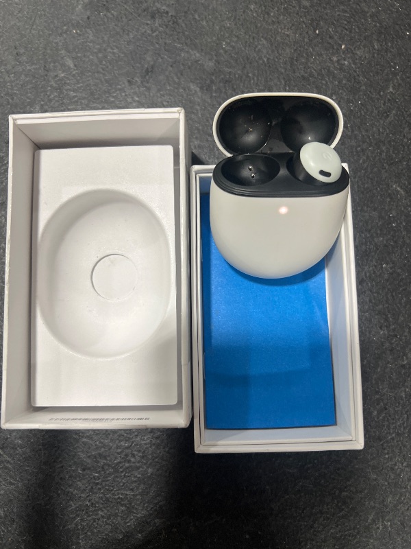 Photo 1 of Google Pixel Buds Pro - Noise Canceling Earbuds - Up to 31 Hour Battery Life with Charging Case - Bluetooth Headphones - Compatible with Android - Fog