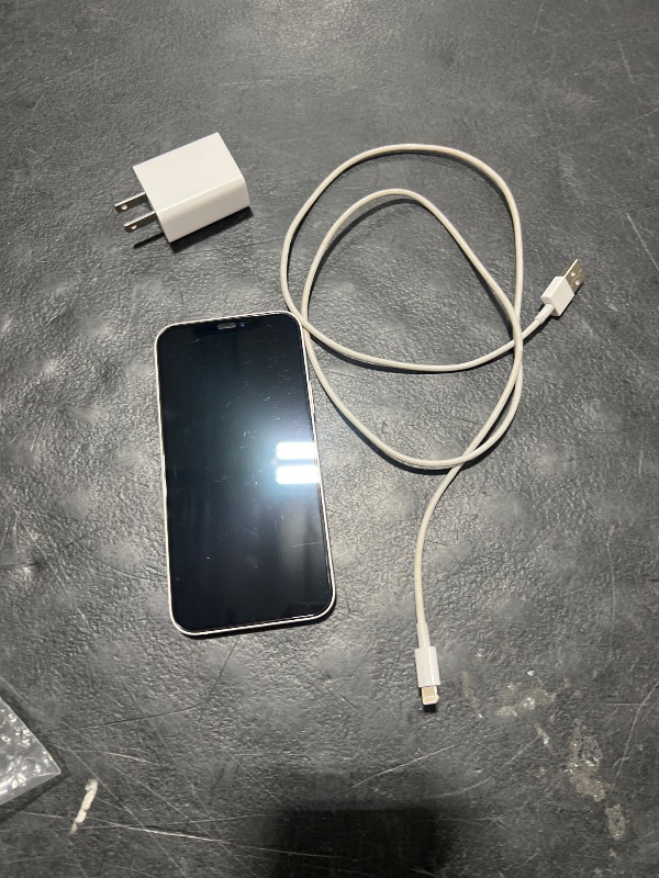 Photo 1 of Apple iPhone 12, 128GB, White - Unlocked (Renewed Premium)