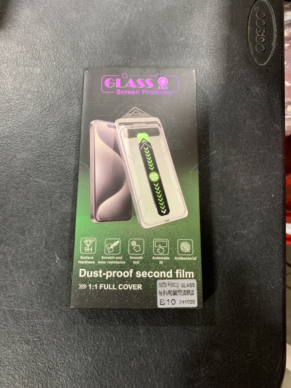 Photo 1 of Iphone14 Pro Max Screen protector. 