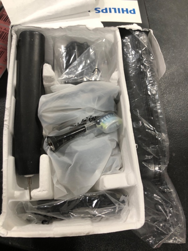 Photo 1 of Philips Sonicare ExpertClean 7500 Black, Rechargeable Electric Power Toothbrush, HX9690/05