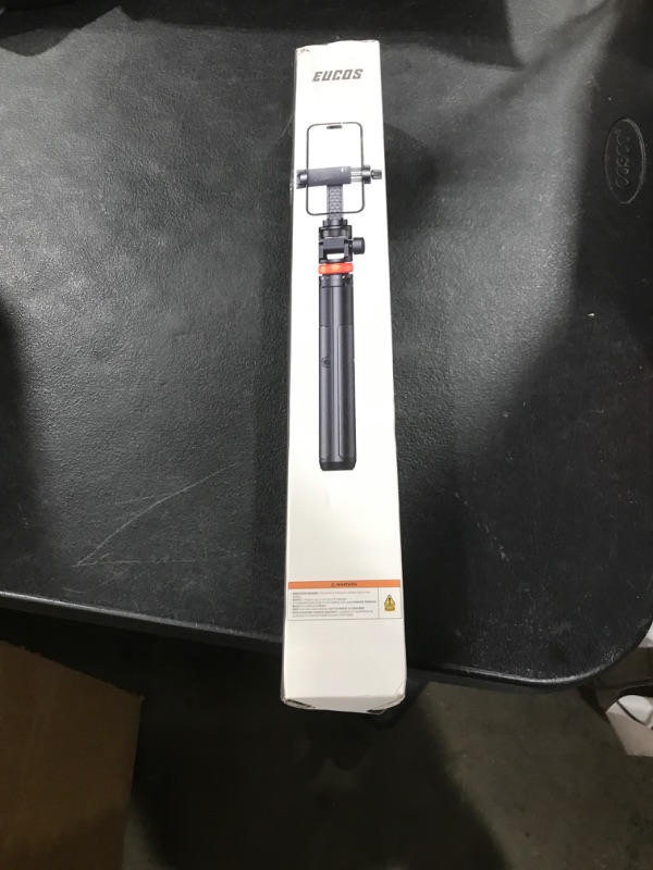 Photo 1 of EUCOS 62" Phone Tripod, Tripod for iPhone & Selfie Stick Tripod with Remote, Extendable Phone Tripod Stand & Travel Tripod, Solidest Cell Phone Tripod Compatible with iPhone/Android