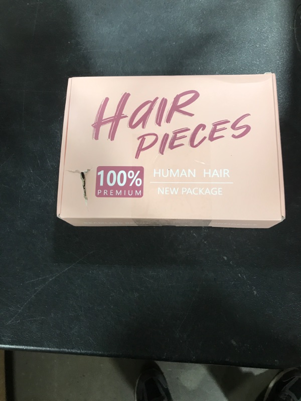 Photo 1 of S-noilite Hair Toppers for Women Real Human Hair, Human Hair Toppers,100% Real Hair Toppers,3.5"*4.7" Handmade Nature-mimicking Scalp Lace Base 16” Natural Brown
