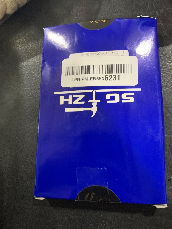 Photo 1 of 1/4" x 1-1/4" Hex Head Lag Screws Bolts 20Pcs 304 Stainless Steel 18-8, Partial Thread, Hexagon Head Wood Screws Black Oxide by SG TZHLPNPMEB6836231
